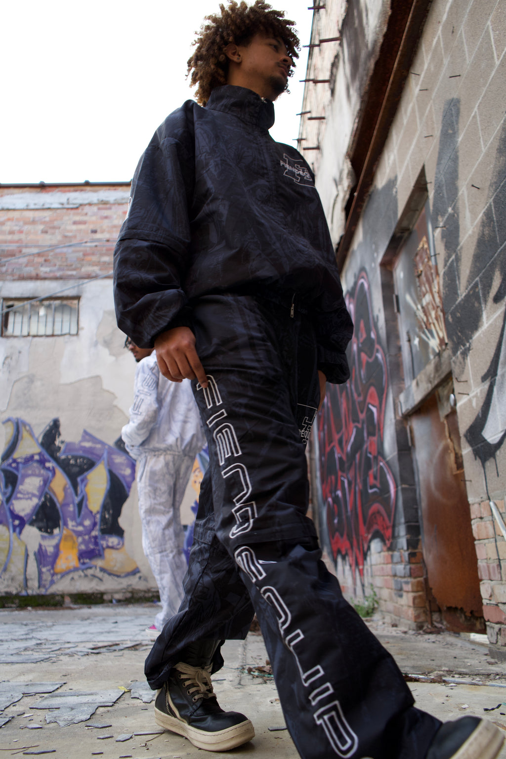 Dark Tracksuit Pants